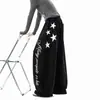 Calça Jogger Casual de Jazz Americano Feminina Masculina Outono Sensação Solta Emagrecimento Calça de Perna Larga Caimento Solto Punhos no Tornozelo Calça Esportiva