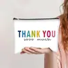 Bolsa de Cosméticos com Zíper Estampada Mais Vendida da Amazon Bolsa de Higiene Pessoal Feminina de Mão Estojo Simples e Moderno de Lona Bolsa de Armazenamento