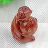 Adorno de Mano de Talla de Madera Preciosa, Talla Tridimensional de Palo de Rosa, Como un León Pixiu Bolsa de Dinero