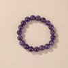 Pulsera de Amatista Natural Boting para Mujer, Bolas Redondas de 10 mm, Joyería de Mano Pulida, Venta al por Mayor desde el Fabricante