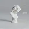 Suporte de Exibição de Gesso Fotografia Estéreo Shooting ins Coluna Europeia Mini Estátua de Gesso Popular Decorativo Fundo para Joias