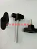 Tornillo de apriete manual de un carácter, cabeza de plástico, mango en T, perno, manija de perilla de acero inoxidable 304, tornillo en forma de Z, 4M5M6M8