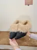 ¡Zapatos de peluche estilo coreano! Zapatos de cuero de moda con punta fina, tacón grueso y forro de piel sintética para mujer, perfectos para otoño