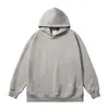 Roupas Masculinas Mistura de Algodão e Seda Leite Manga Longa Amazon Primavera Outono Cor Sólida Moletom Unisex Solto