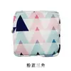 Bolsa de Armazenamento para Absorventes Higiênicos, Bolsa de Cosméticos com Batom Feminina, Necessaire Portátil Estilo Ins para Absorventes Menstruais