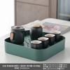 Set de Té Portátil para Viaje al por Mayor Set de Bandeja de Té Set Pequeño Portátil para Exteriores Estilo Japonés Set Completo de Regalo para Negocios