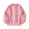 Sudadera chaqueta casual holgada de color liso estilo callejero americano para hombre, sudadera con capucha de moda otoño e invierno