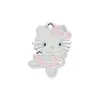 Pingente de Animal de Desenho Animado Transfronteiriço Pulseira com Laço DIY Acessórios de Pingente de Joias Esmaltadas Feitas à Mão