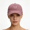 Nueva Gorra de Béisbol Estilo Transfronterizo con Bordado de Corazón Grande, Protección Solar para Exteriores, Unisex, Gorra Pico de Pato Amazon