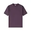 Camiseta Masculina de Verão Manga Curta, Tecido Pesado com Lyocell e Tecido de Resfriamento Roma, Top Unissex Estiloso de Alta Qualidade com Proteção Solar