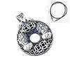 990 plata pura plata esterlina colgante hebilla de seguridad collar de plata tailandesa vintage para hombre colgante para hombre joyería de moda regalo