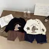 Nuevo Suéter de Primavera y Otoño para Bebés Niños, Tejido de Dibujos Animados a la Moda, Top Versátil Elegante para Niños