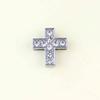 10mm Aleación de Cromo Diamante Capital Letra Inglesa Joyería Hecho a Mano DIY Garra de Gato Corazón Accesorios para Collar de Mascota