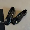 Mocasines Camelia Franceses Mary Janes Moda para Mujer Tacón Oculto Zapatos Pequeños de Piel Punta Redonda Correa Única Puntas Cerradas