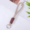 2026 Nova Cor Color Block Lanyard para Celular Chaveiro Pingente Criativo DIY Penduricalho para Bolsa Celular Anti-Perda Acessórios