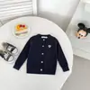 Roupa Infantil Meninas Grandes e Pequenas Bebê Estilo Coreano Suéter com Fio Estilo Ocidental Casual Amor Cardigan de Tricô Jaqueta