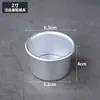 Forma para Bolo de Chiffon com Fundo Removível 4 polegadas 6 polegadas 8 polegadas 10 polegadas 12 polegadas Alumínio Anodizado de Liga de Alumínio Antiaderente com Lados Altos Base para Assar