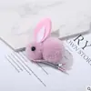 Pinza de Pelo de Peluche de Conejo Nueva para Niños Coreana Pinza de Pato Linda para Niña Accesorios para el Cabello del Bebé en Otoño e Invierno