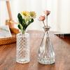 Vaso de vidro criativo decoração hidropônica ins estilo pequeno vaso alto sentido arranjo de flores dispositivo de alto valor de cor pequeno presente atacado