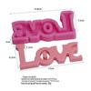 Bc025 Molde de Silicone para Casamento Decoração Ferramenta Molde