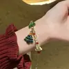 Nuevo Pulsera de Regalo de Navidad para Mujeres, Accesorio de Nicho con Temática Navideña, Pulsera de Alto Valor para que las Mujeres se la Regalen a una Amiga Cercana