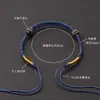 Pulsera Semi-terminada de la Suerte para Mujer, Cordón Trenzado DIY, Estilo Xiaohongshu, Se Puede Usar con Accesorios, Tendencia Creativa Hecha a Mano Estilo Chino