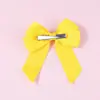 Popular Cinta de Doble Capa de Amazon Hecha a Mano Serpentina para Bebé Cinta Acanalada Lazo Pinza para el Cabello Infantil Accesorios para el Cabello