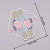 Parches Decorativos DIY de Tela Desgastada Nuevos Estilo Chino Parches de Bordado para Reparación Ropa Cosida a Mano Zapatos y Sombreros Lavables