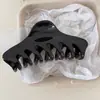 Presilha de Garra Amarela Grande Design Personalidade Temperamento Estilo Coreano Presilha Tubarão para Penteado Acessório de Cabelo