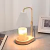 Luminária de Madeira Maciça com Timer de Dimerização Forno de Aromaterapia Lâmpada Derretedora de Cera de Aromaterapia Lâmpada de Vela Lâmpada Derretedora de Vela Decoração de Quarto Lâmpada de Mesa de Atmosfera