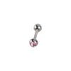 Aço Titânio Fofo Mini Borboleta Lua Coração Piercing Brincos Rosqueados Elegantes Brincos de Osso da Orelha Piercing Corporal