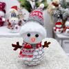 Decorações Fofas de Árvore de Natal Boneco de Neve Espuma Enfeites Pendurados Atacado Transfronteiriço Suporta Dropshipping