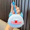 Monedero Llavero de Moda Baloncesto Fútbol Bolsa para Auriculares Bolsa de Almacenamiento Monedero Colgante Juguete Pequeño Regalo Mayoreo