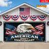 Amazon Cross-Border Eua 250º Aniversário Bandeira de Garagem 180X400Cm Celebrando o 250º Aniversário da Fundação dos Estados Unidos Faixa