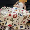 Manta de Terciopelo de Leche, Chal de Oficina, Manta para Siesta, Manta de Aire Acondicionado, Colcha para Siesta en Dormitorio de Estudiantes, Manta Cubre Sofá