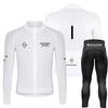 Traje de Ciclismo Pas Manga Longa Jersey de Ciclismo para Bicicleta de Estrada Top Secagem Rápida Absorção de Suor Respirável Bicicleta de Montanha