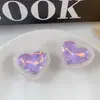 Acetato de Alta Qualidade Coração Incrustado com Pérolas e Diamantes Mocha Acessórios para Joias DIY Capas de Celular Acessórios de Cabelo Bolsas Roupas Venda por Atacado