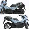 Carro esportivo Wolf adequado para Husky ADV150 bolsa lateral bolsa lateral caixa lateral retrô bolsa para capacete à prova d'água liberação rápida