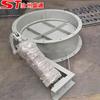 Válvula de Control Neumático Mt/Fw Amortiguador de Aire Dn300 Amortiguador de Aire para Conductos de Humo Puerta de Deflector Soldada de Acero Inoxidable