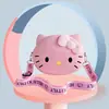 2023 Nueva Bolsa de Silicona Gatito Cat Bolsa Cruzada para Hombro Padre-Hijo Bolsa Pequeña para Niña Caricatura Linda Billetera para Monedas Venta al por Mayor