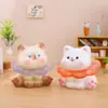 Lámpara Gatito Flor Pequeña Adorno de Escritorio de Dibujos Animados Creativo Decoración de Ambiente para el Hogar Regalo para Amigos Regalo de Cumpleaños Venta al por Mayor del Fabricante