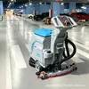 Limpador de chão Little Hippo empurrado manualmente, máquina de esfregar industrial e comercial, equipamento de limpeza, máquina de limpeza de chão integrada com sucção e esfregão