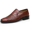 Sapatos Masculinos Mais Vendidos do Verão de 2026: Sapatos Casuais de Couro Perfurado, Confortáveis, Versáteis, Respiráveis, Sapatos Business Casual Estilo Britânico