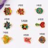 Nuevo estilo antiguo, accesorios de goteo de oro y arena, collar con gancho de cierre, hebilla de conexión de mariposa, pulsera de cuerda roja tejida, joyería DIY