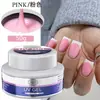 Venta caliente transfronteriza 50g arte de uñas gel transparente para extensión de uñas color nude pegamento forma extensión refuerzo tres en uno al por mayor