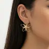 Brincos de Flor Europeus e Americanos Transfronteiriços Moda Personalidade Exagerado Forma Irregular Brincos Femininos Brincos