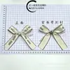 Novo Estilo Coreano Chanel Pérola Letra Gravata Borboleta Roupas Femininas Sapatos e Chapéus Acessórios Decorativos para Roupas