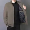 Jaqueta de Algodão Nova de Inverno Transfronteiriça Masculina Espessada Quente Jaqueta Casual de Algodão Masculina Jaqueta para Meia-Idade e Idosos Dropshipping