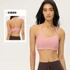 Sutiã esportivo de alta qualidade com elasticidade 6-way para mulheres, com bojos fixos, design sexy em Y nas costas, sutiã de yoga, roupa íntima fitness para Pilates