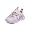 Zapatos de algodón para niñas 2025 nuevos cómodos y frescos nuevos zapatos para niños niños medianos y grandes niña de dibujos animados zapatos de papá estilo primavera